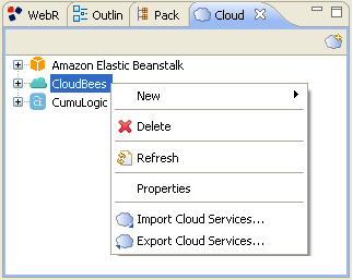 Cloud Services View