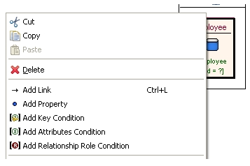 The Context Menu of the Data Unit