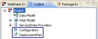 Configuration and Deployment plan nodes