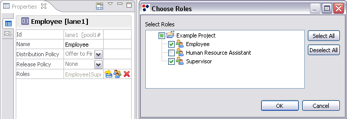 Define the Roles that can act as Employee in the Vacation Request Process Model Define the Roles that can act as Employee in the Vacation Request Process Model