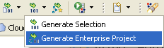 Generate Enterprise Project command