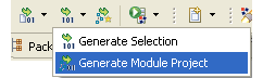 Generate Module Project command
