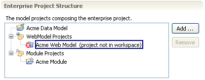 Enterprise Project Structure after rename
