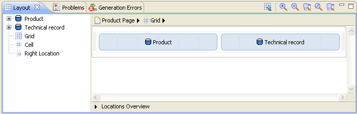 Example 4 of grid generation