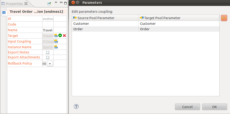 Couple each pool's parameters