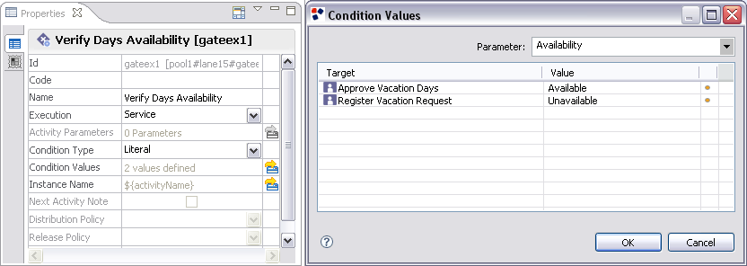 Configure the Verify Available Vacation Days Gateway